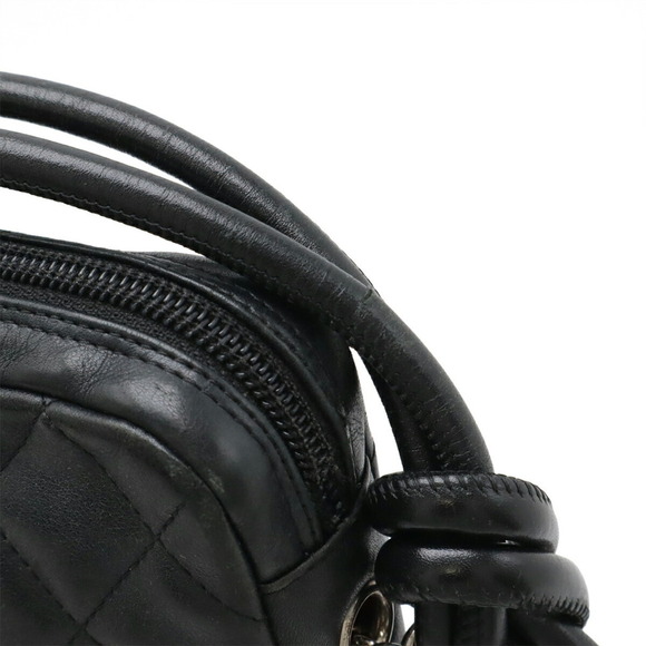 CHANEL Black Logo Pochette Shoulder Bag - Picture 6 of 10